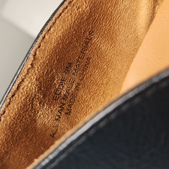 CYNTHIA ROWLEY SIZE 9 Elegant Black Leather Women's Shoes - Picture 8 of 12